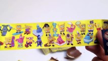 Surprise eggs Winx Club and SpongeBob Kinder Surprise Chocolate Eggs Unboxing lababymusica