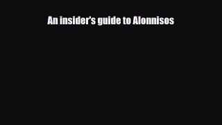 PDF An insider's guide to Alonnisos PDF Book Free