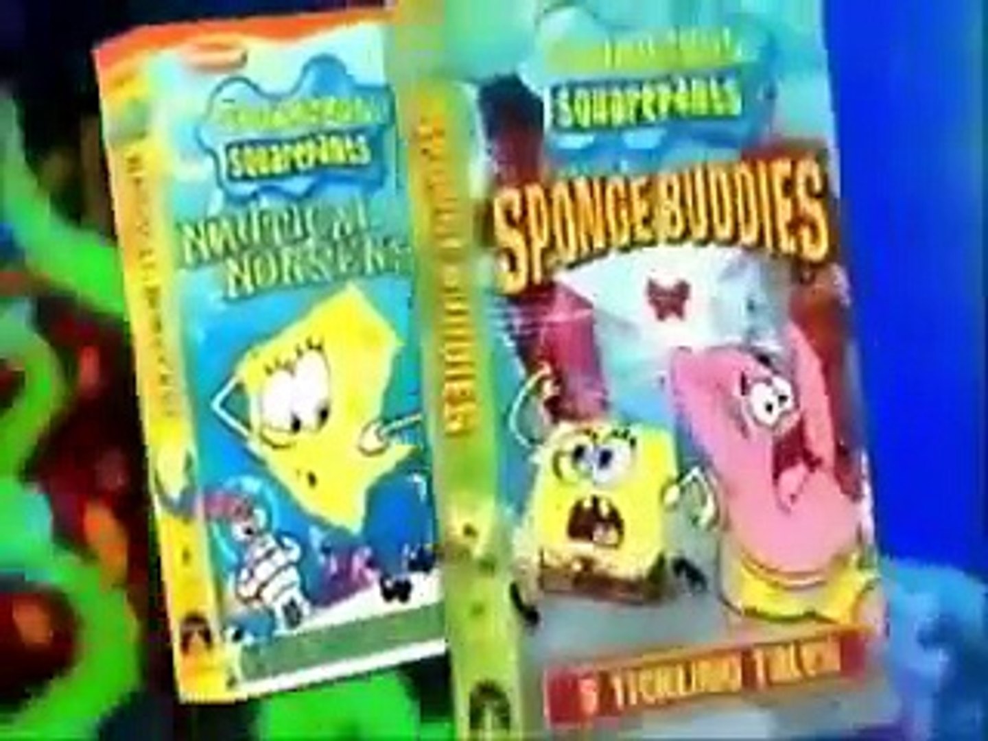Spongebob Squarepants Sponge Buddies Vhs