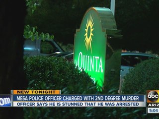 Mesa officer charged with murder