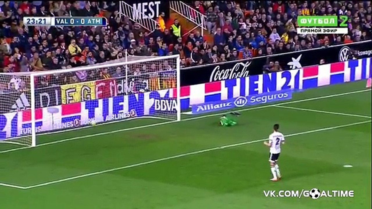 أهداف وملخص مباراة فالنسيا 1 - 3 اتلتيكو مدريد [شاشة كاملة]  [HD720p]