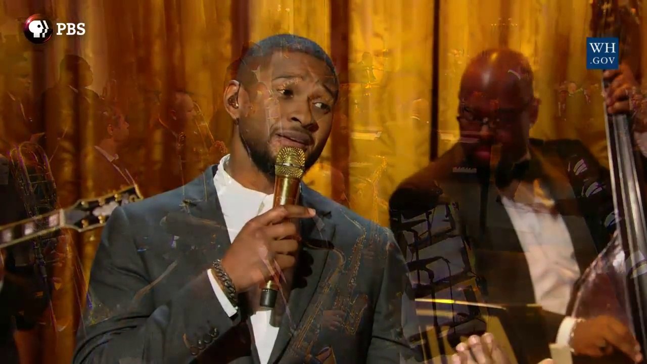 Usher - Georgia on My Mind - Salutes Ray Charles In White House 2016