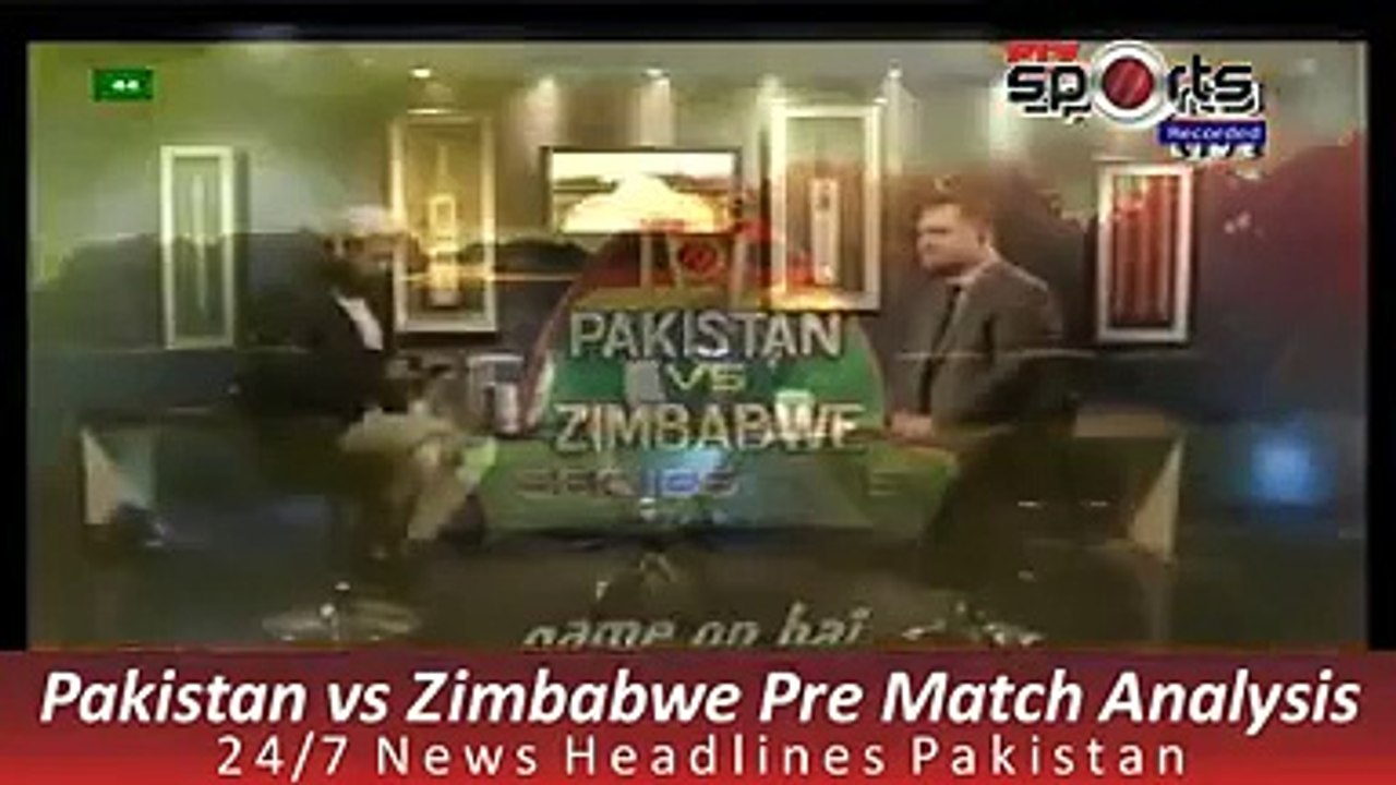 Zimbabwe vs Pakistan 2nd ODI at Harare Highlights of Pre Match Analysis October 3, 2015