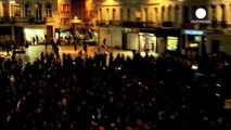 Bewohner Molenbeeks demonstrieren gegen den schlechten Ruf ihres Viertels