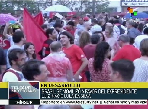 Brasil: se manifiestan en diferentes ciudades en apoyo a Lula