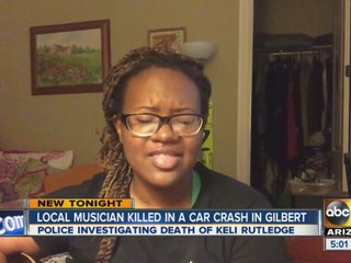 Valley musician killed in car crash