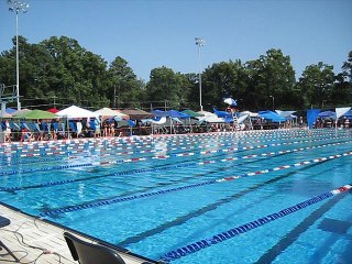 Swim Meet At Shelby Park, Shelby,N.C.