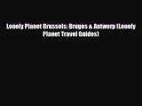 PDF Lonely Planet Brussels: Bruges & Antwerp (Lonely Planet Travel Guides) Read Online