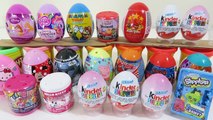 24 Overraskelse Egg Opppakkingen Snillere Peppa Gris MLP Disney Princess Angry Birds Shopkins Hello Kitty!