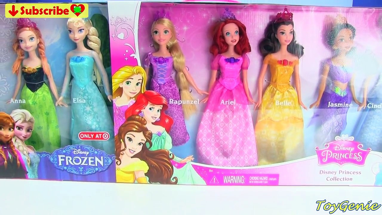 *New* Disney Princess Doll Collection Exclusive Jasmine, Ariel, and More
