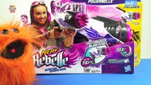 Nerf Rebelle Powerbelle Motorized Blasting Pistol Toy Review
