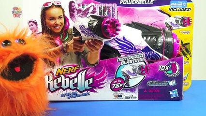 Nerf Rebelle Powerbelle Motorized Blasting Pistol Toy Review