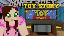 PopularMMOs PAT AND JEN Minecraft: LIVING ROOM - TOY STORY - Custom Map [2]