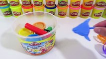 Play-Doh-Stranden Kreasjoner Bøtte Playset med Spesielle Realistisk Sand Strukturert Spille Deigen!