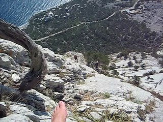 Скалолазание. Гора Куш-Кая. Маршрут Двойка Ч.2