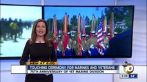 Touching ceremony for Marines and veterans