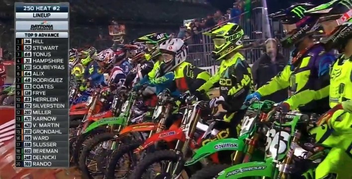 Monster Energy Supercross 2016 - Rd9 Daytona - 250 East Heat 2