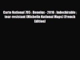 PDF Carte National 795 : Benelux - 2016  Indechirable  tear-resistant (Michelin National Maps)