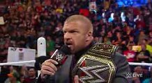 Dean Ambrose interrupts Triple H with a bold challenge  Raw, February 29, 2016 (1)