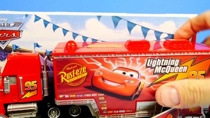 Cars Mack Hauler Disney Pixar Neon Racers, Play-Doh Riplash Racecars and Thomas Fails