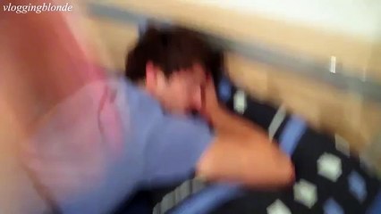 AIR HORN WAKE UP PRANK FAIL!