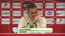 Brest - USCL : Conférence de presse des entraîneurs (J29 S5/16)