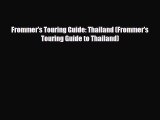 PDF Frommer's Touring Guide: Thailand (Frommer's Touring Guide to Thailand) PDF Book Free