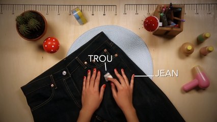 Jean troué : nos astuces pour le rapiécer #2