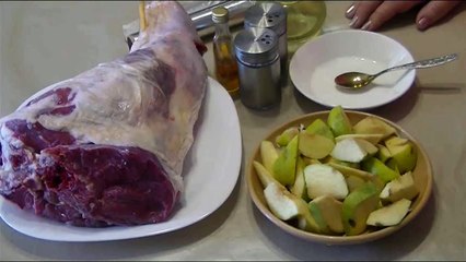 Баранина# с айвой # праздничное# блюдо#