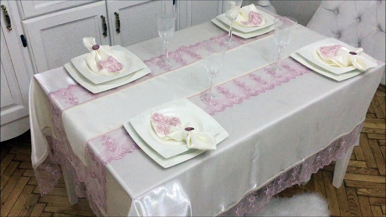 Masa Örtüsü Takımı İncili 12 Kişilik