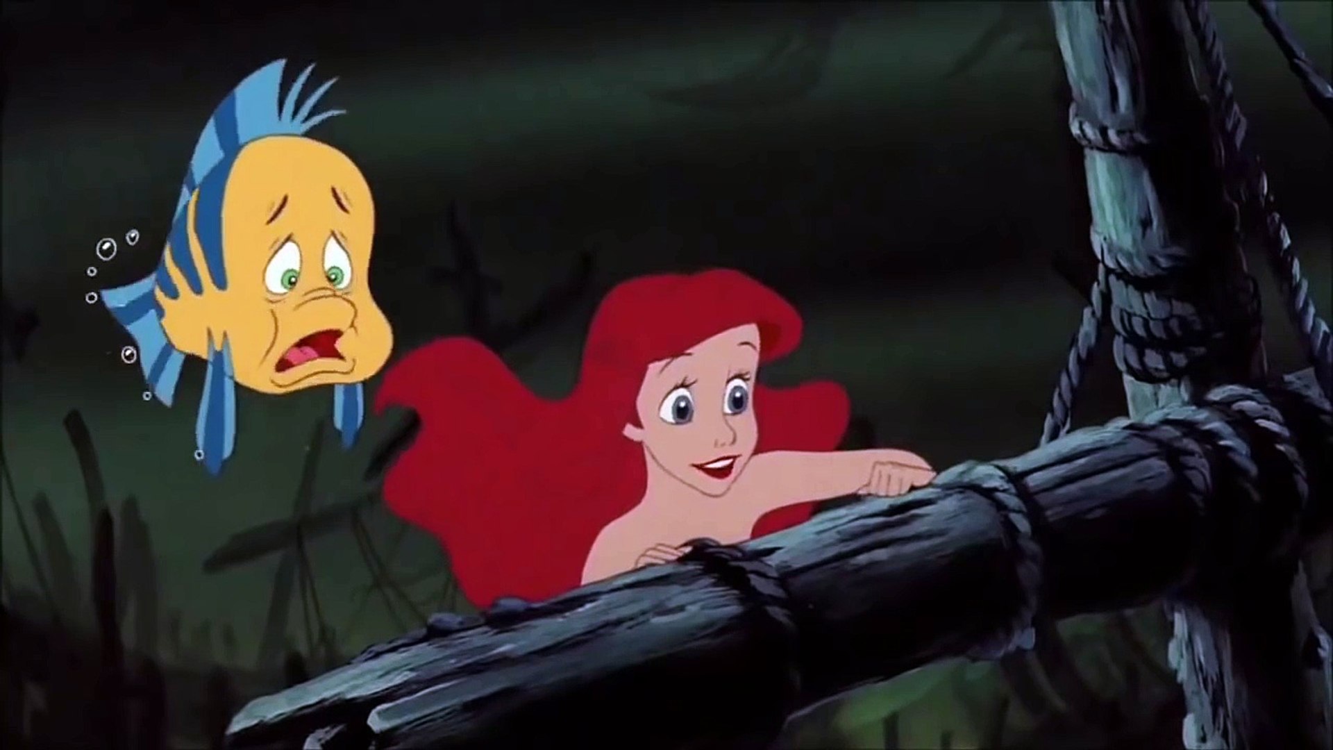 Little Mermaid Ship Scene