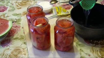 Арбузы.Арбузы консервированные. на зиму сладкие