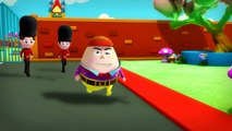Humpty Dumpty 3D Animated Kids Poem, Nursery Rhyme