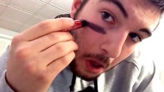 Everything Sports- Eye Black Tutorial (The Triangles)