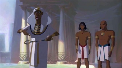 The Prince of Egypt - Moses and Ramses are scolded by their father HD