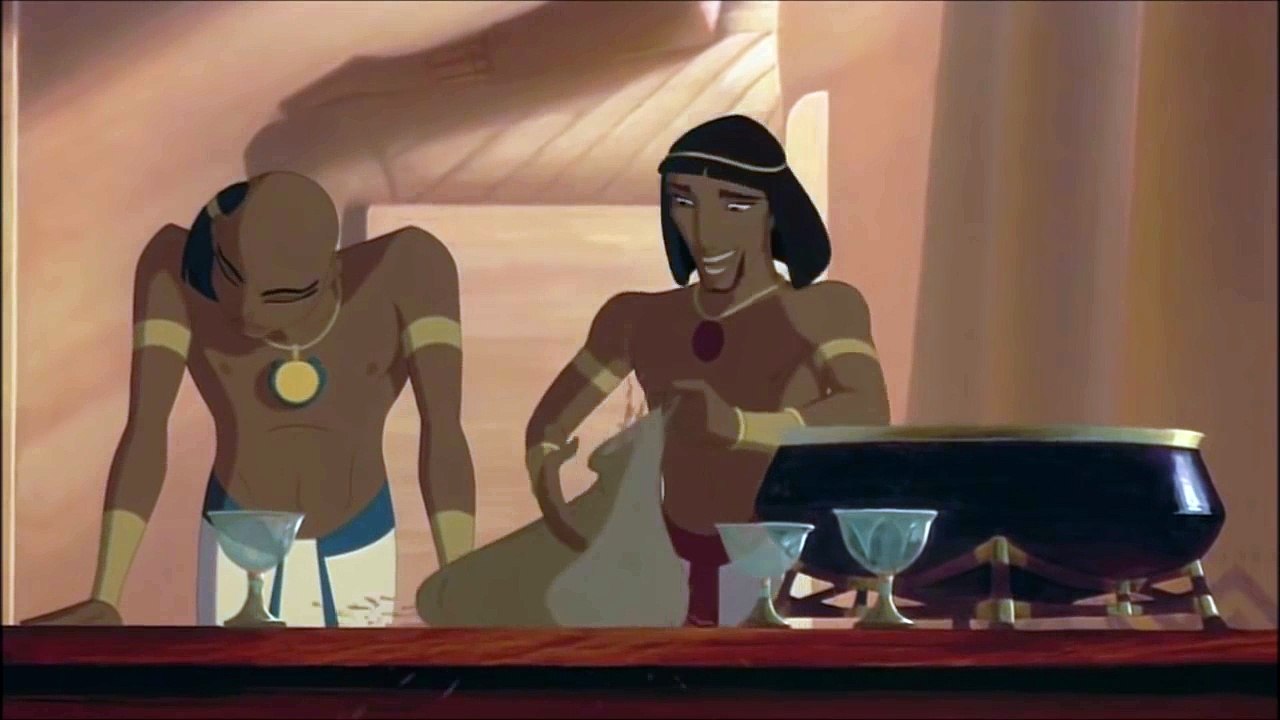 The Prince of Egypt - Late for the banquet HD