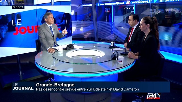 Pas de rencontre prévue entre Yuli Edelstein et David Cameron