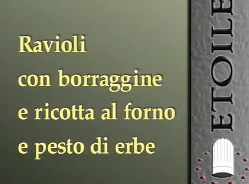 Ravioli con borragine e ricotta al forno - Primi Piatti