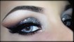 Cut Crease Silver Glitter Elegant Makeup Tutorial - Makeup eye