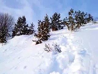 Simons pulkahopp i Redneck