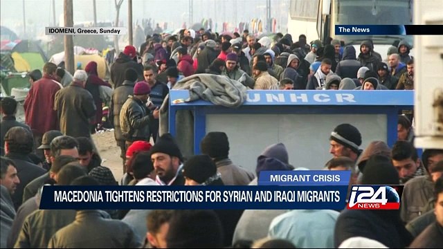 Macedonia tightens restrictions for Syrian and Iraqi migrants