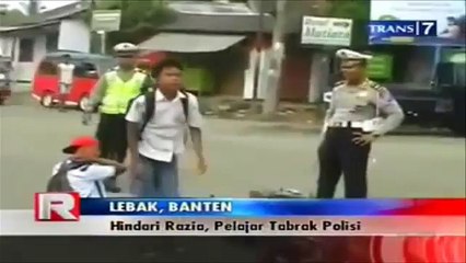 Ngakak  .. Kejadian lucu saat razia polisi