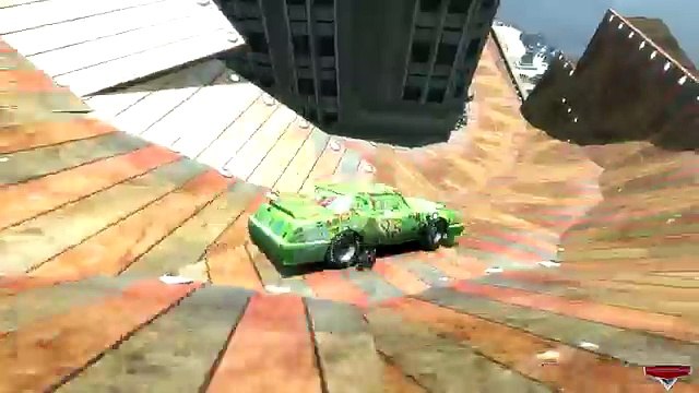 Chick Hicks Disney car Racetrack Tobogan by onegamesplus