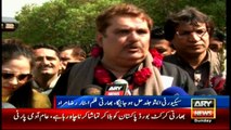 Indian actor Raza Murad arrives in Lahore