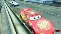 Biggest Track Lightning McQueen VS Dinoco Disney pixar car by onegamesplus