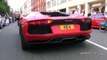 Lamborghini Aventador Spitting Flames On The Streets of London
