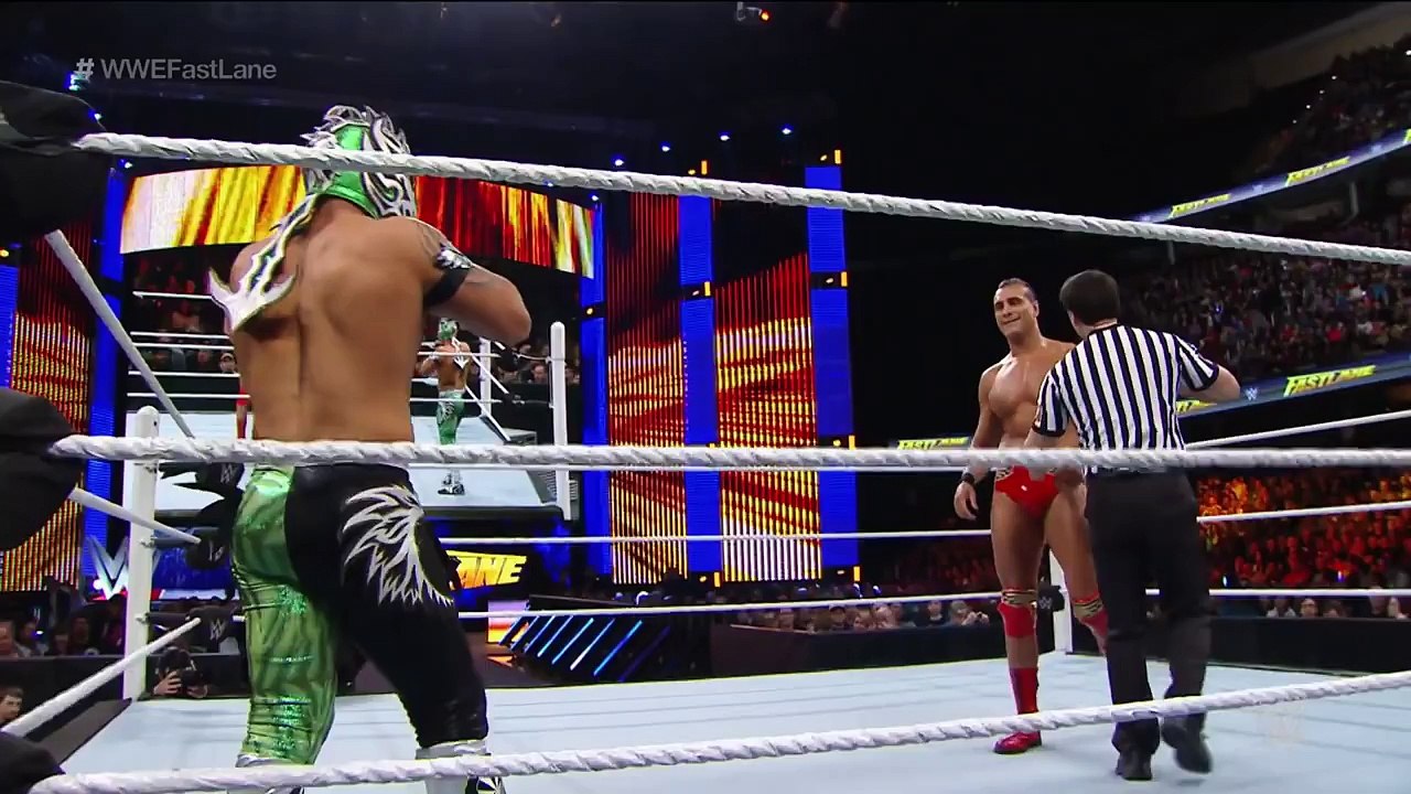 Kalisto vs. Alberto Del Rio - 2-out-of-3 Falls U.S. Title Match: WWE Fastlane 2016 Kickoff