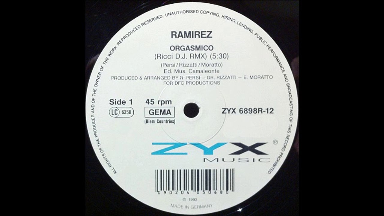 Ramirez - Orgasmico (Ricci DJ Remix) (A)