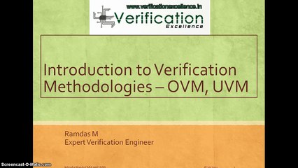1 Master OVM & UVM Testbench Development from Scratch 🚀