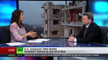 US leads contradictory wars in Syria fighting both ISIS and Assad